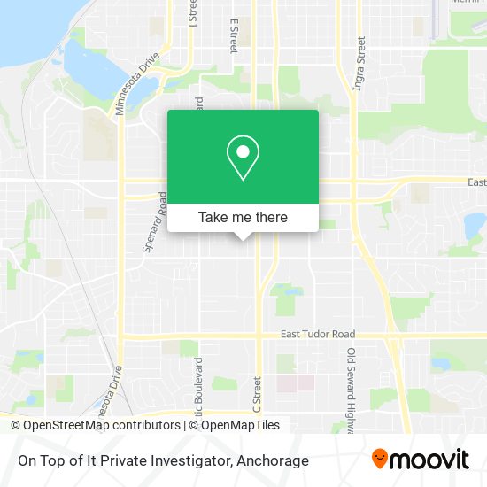 On Top of It Private Investigator map