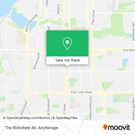 The Rickshaw Ak map