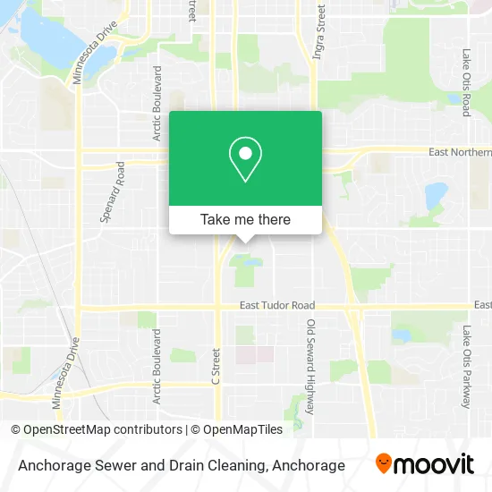 Mapa de Anchorage Sewer and Drain Cleaning