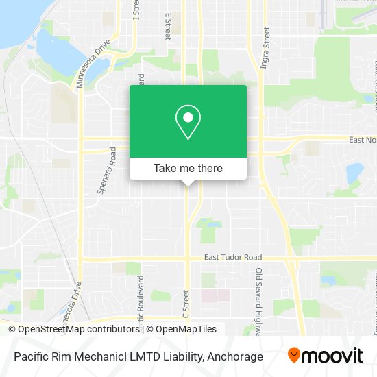 Mapa de Pacific Rim Mechanicl LMTD Liability