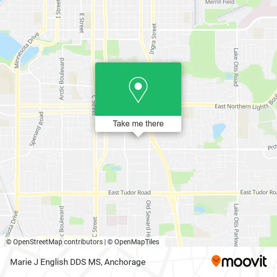 Mapa de Marie J English DDS MS