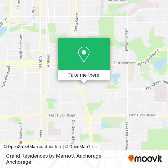 Grand Residences by Marriott-Anchorage map