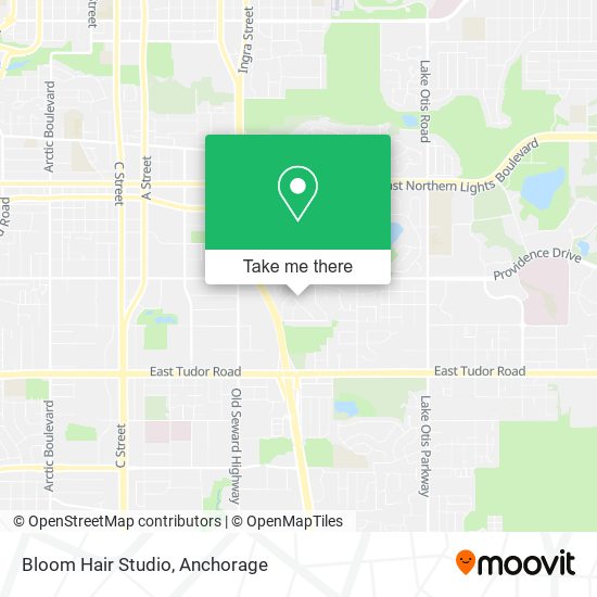 Bloom Hair Studio map
