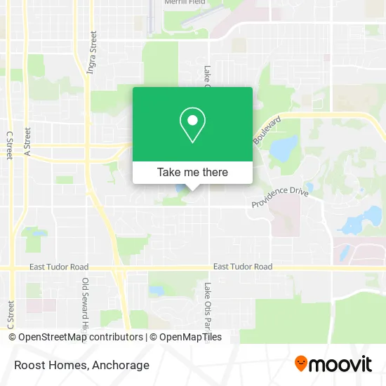 Roost Homes map