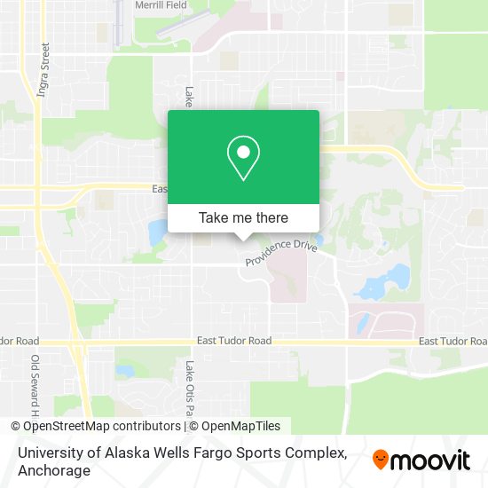 University of Alaska Wells Fargo Sports Complex map
