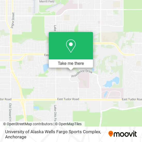 University of Alaska Wells Fargo Sports Complex map
