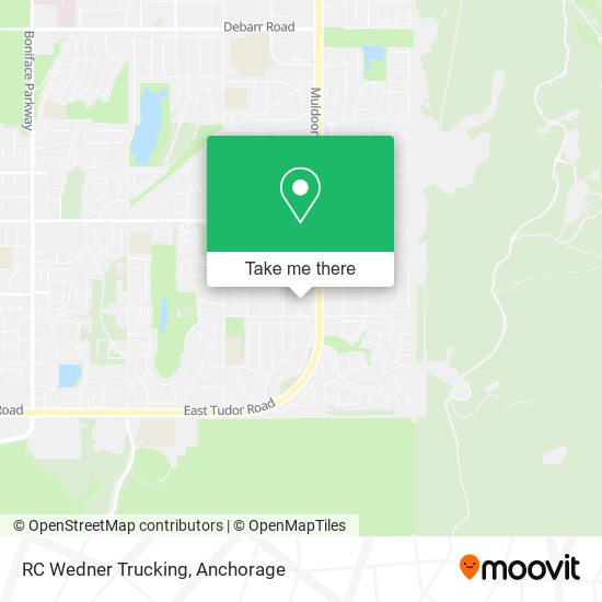 RC Wedner Trucking map