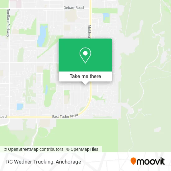 RC Wedner Trucking map