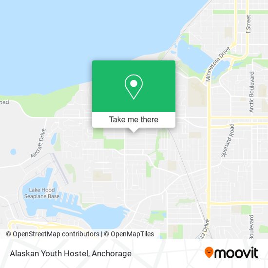 Mapa de Alaskan Youth Hostel