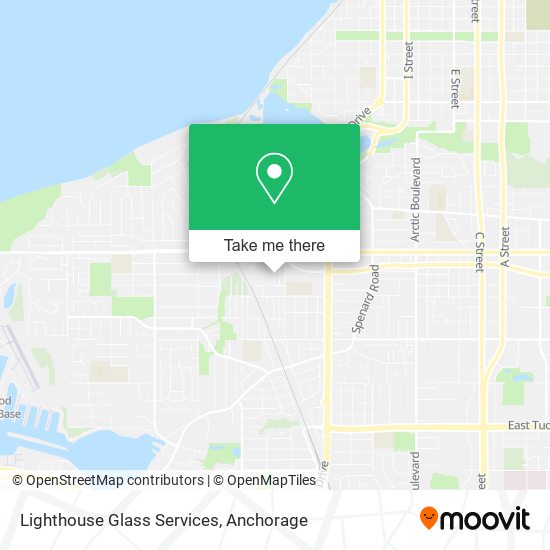 Lighthouse Glass Services map