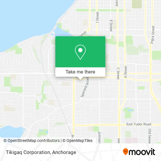 Tikigaq Corporation map