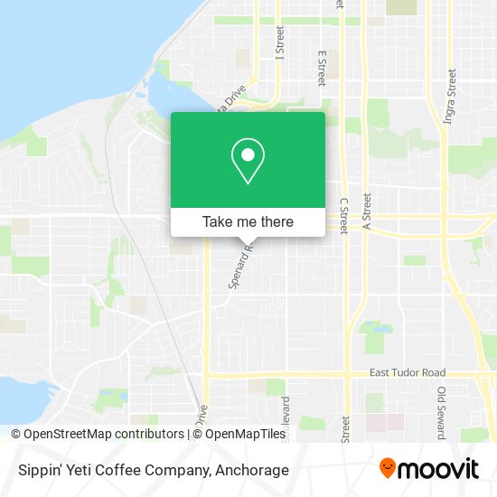 Sippin' Yeti Coffee Company map