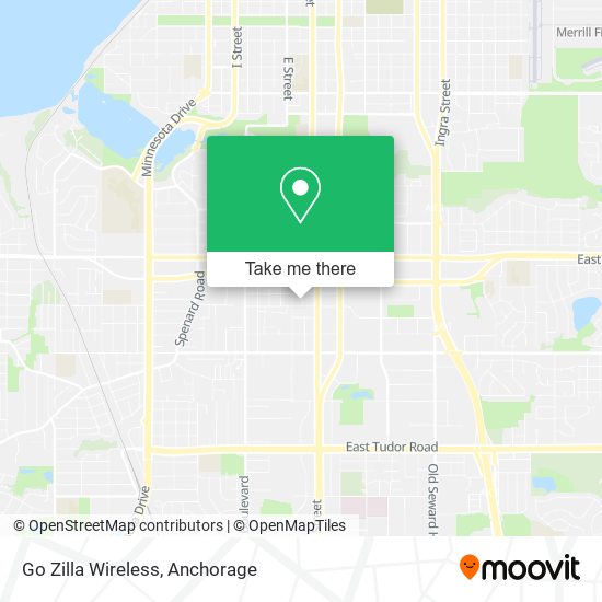Go Zilla Wireless map