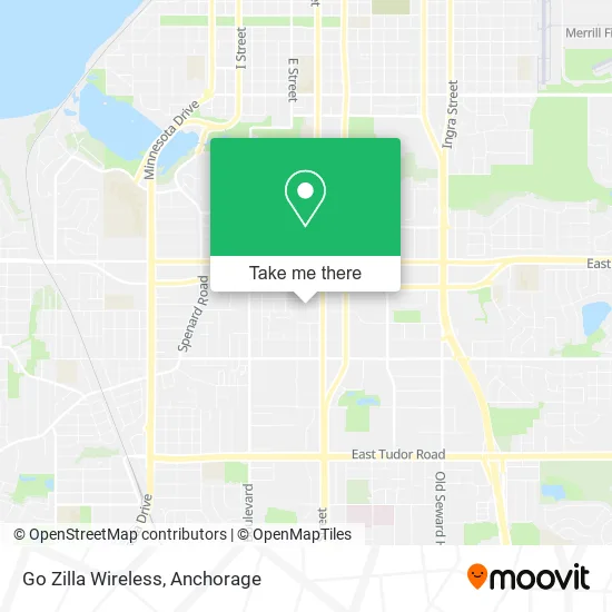 Mapa de Go Zilla Wireless