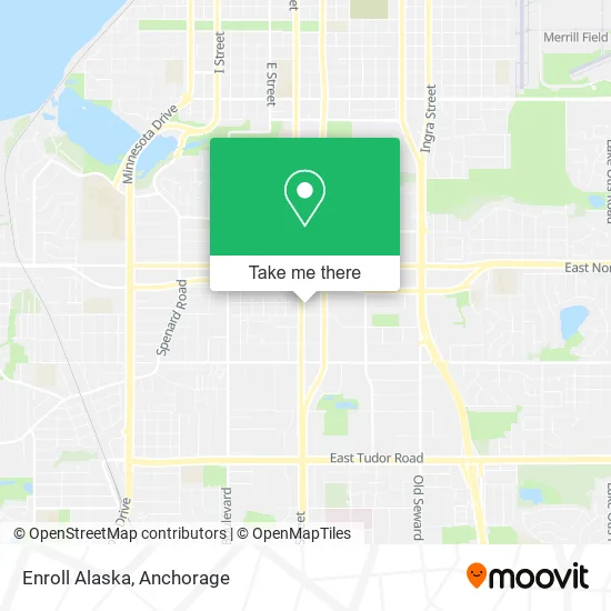 Enroll Alaska map