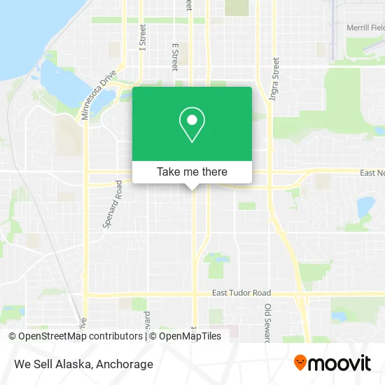 We Sell Alaska map