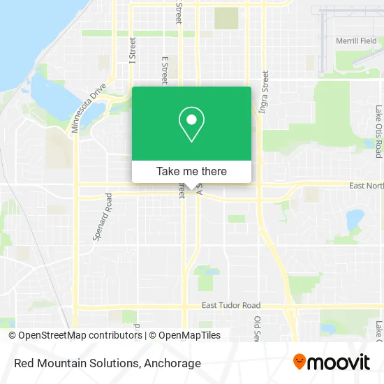 Red Mountain Solutions map