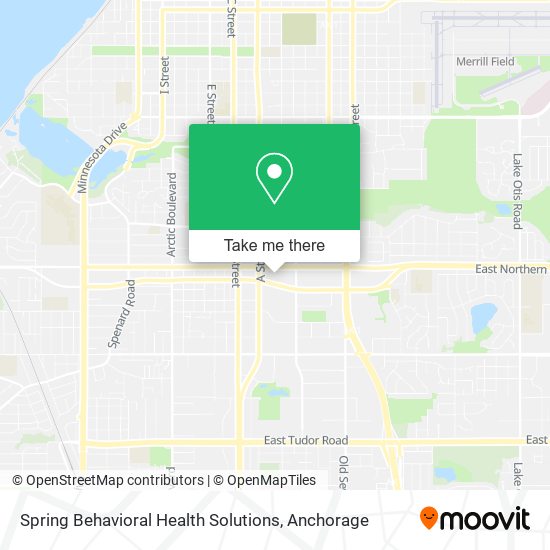 Mapa de Spring Behavioral Health Solutions