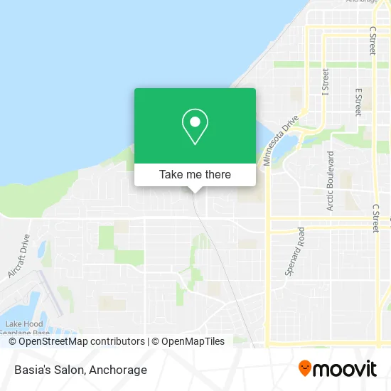 Basia's Salon map