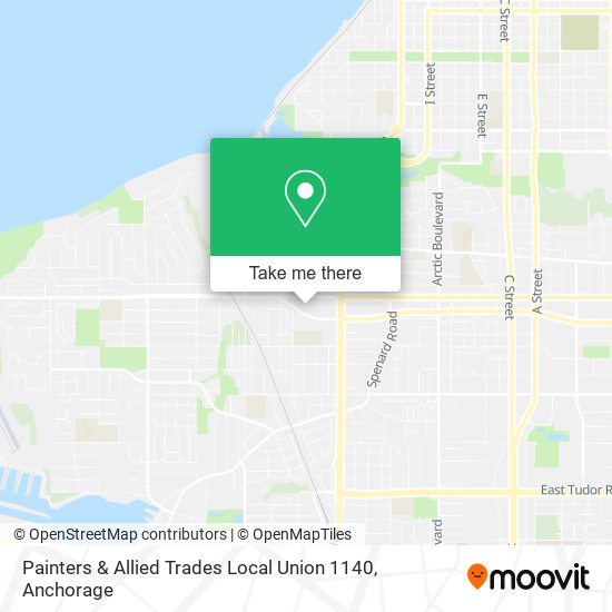 Painters & Allied Trades Local Union 1140 map