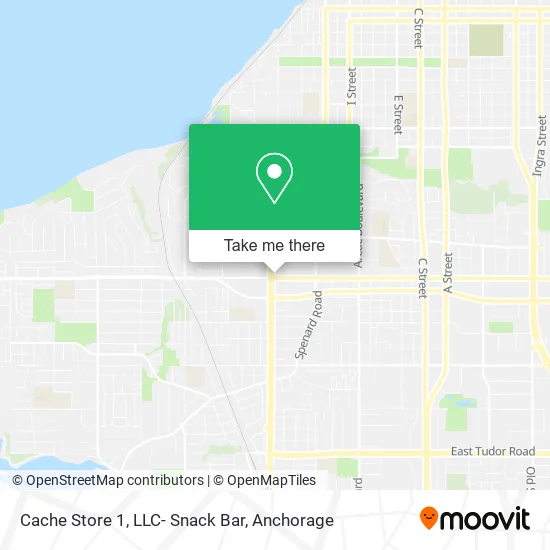 Cache Store 1, LLC- Snack Bar map