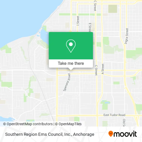 Southern Region Ems Council, Inc. map