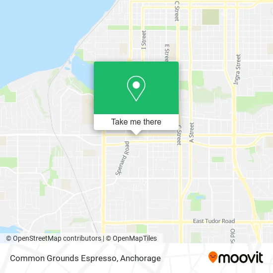 Mapa de Common Grounds Espresso
