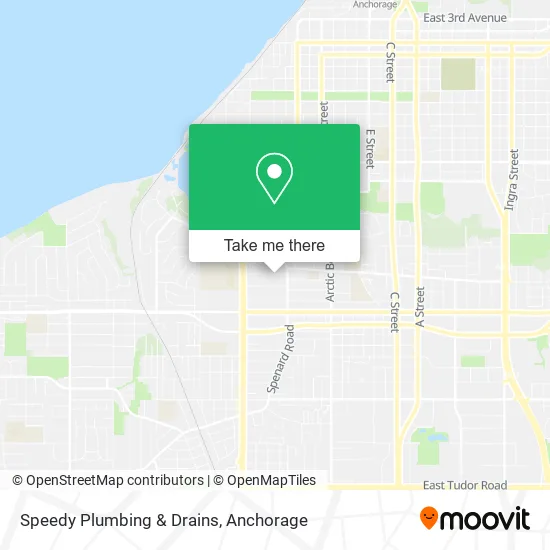Speedy Plumbing & Drains map
