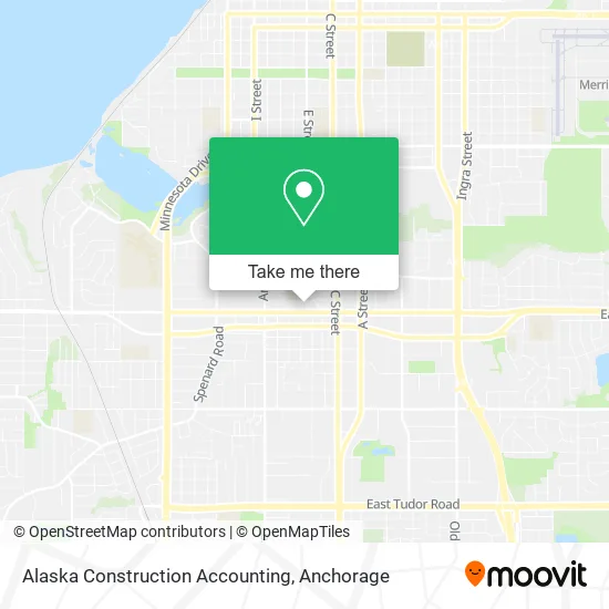 Mapa de Alaska Construction Accounting