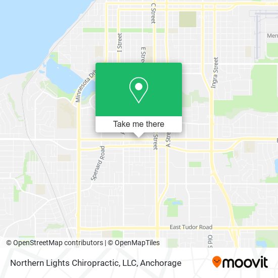 Mapa de Northern Lights Chiropractic, LLC