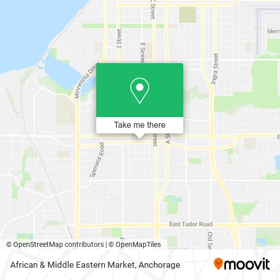 African & Middle Eastern Market map