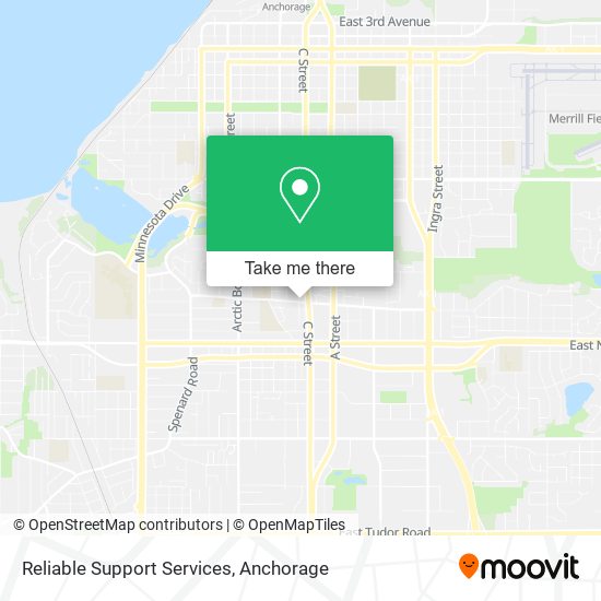 Mapa de Reliable Support Services