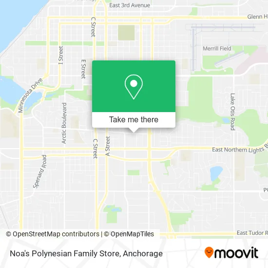 Noa's Polynesian Family Store map