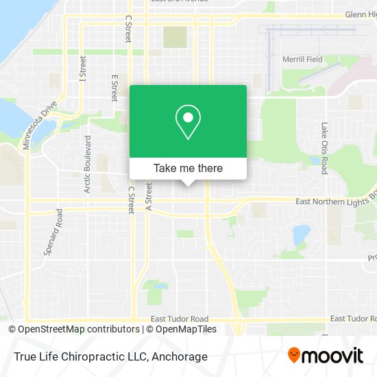 True Life Chiropractic LLC map