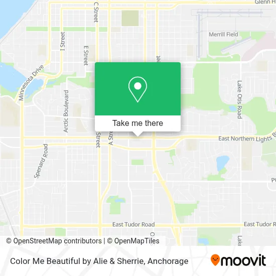 Color Me Beautiful by Alie & Sherrie map