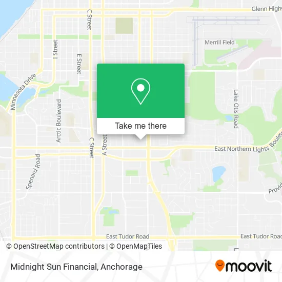 Midnight Sun Financial map