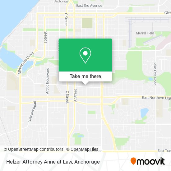 Helzer Attorney Anne at Law map