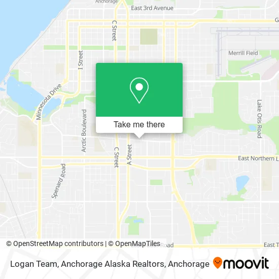 Mapa de Logan Team, Anchorage Alaska Realtors
