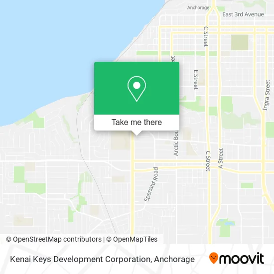 Kenai Keys Development Corporation map