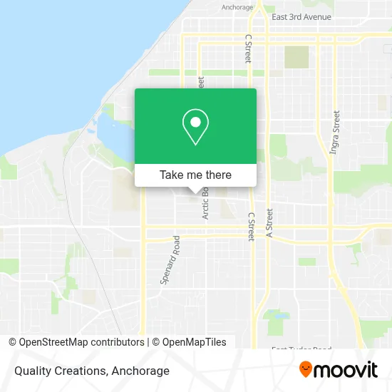 Quality Creations map