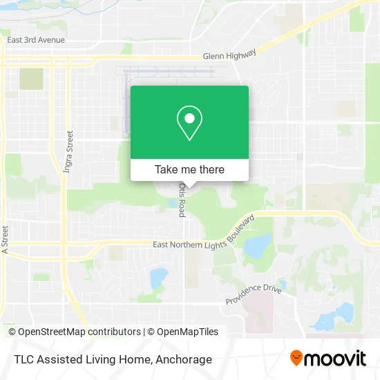 Mapa de TLC Assisted Living Home