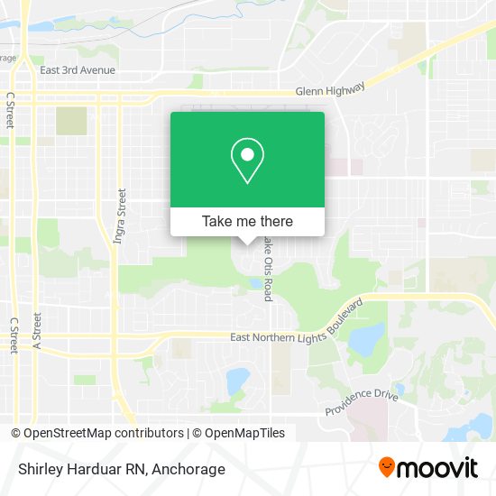 Mapa de Shirley Harduar RN