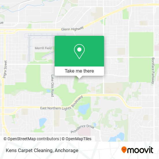 Kens Carpet Cleaning map