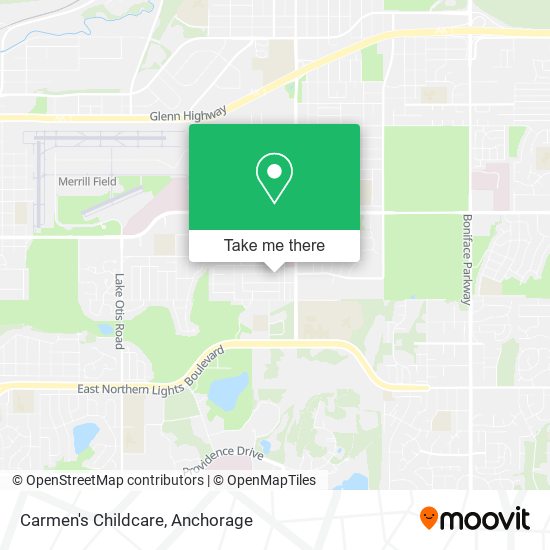 Carmen's Childcare map