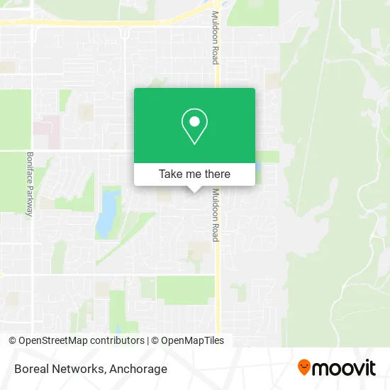 Boreal Networks map