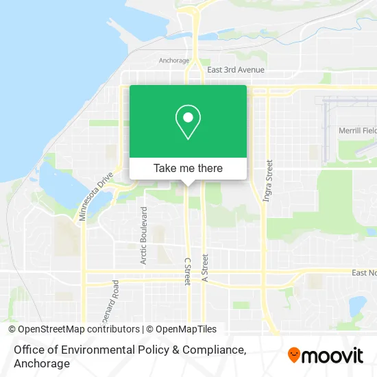Mapa de Office of Environmental Policy & Compliance