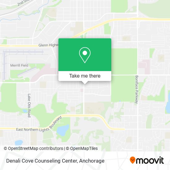 Denali Cove Counseling Center map