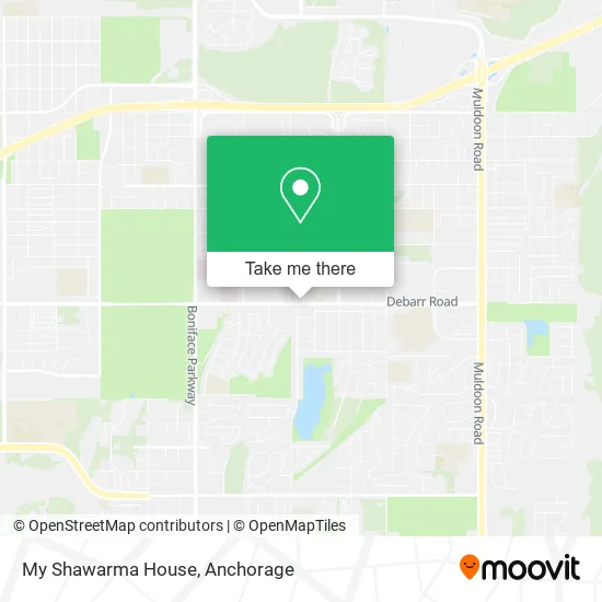 My Shawarma House map