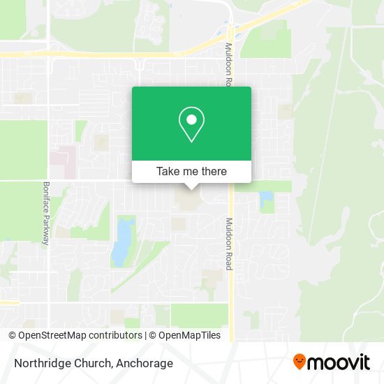 Mapa de Northridge Church
