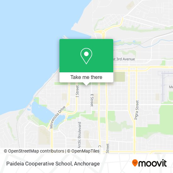 Mapa de Paideia Cooperative School